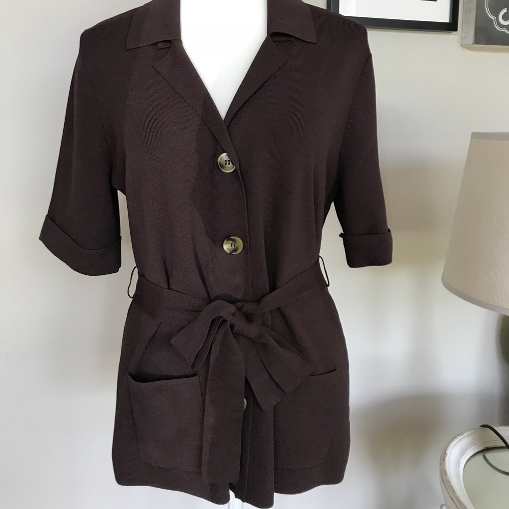 Cable & Gauge Button Up Cardigan XL